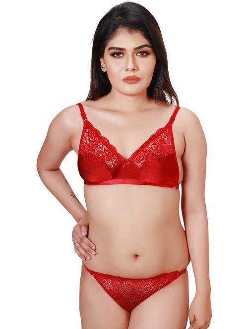 laced bras and panty set - 18625047 - Very Small Image - 1
