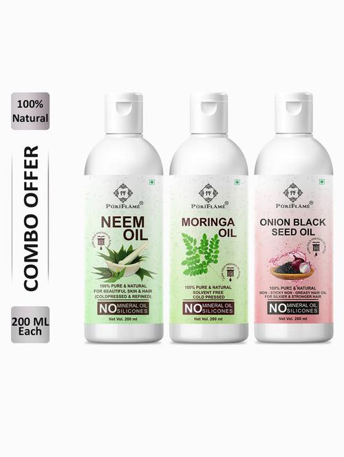 pack of 3 hair oil combo - 18625941 - Very Small Image - 1