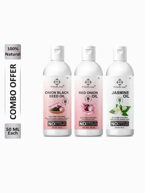pack of 3 hair oil combo - 18625955 - Very Small Image - 1