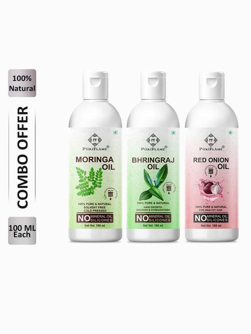 pack of 3 hair oil combo - 18625963 - Very Small Image - 1