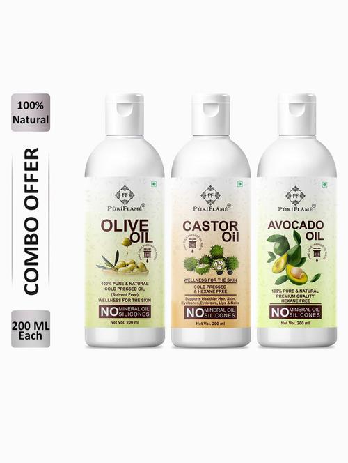 sh-pf-olive-castor-avocado-200ml - 18626017 - Very Small Image - 1