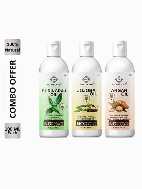 sh-pf-bhringraj-jojoba-argan-100ml - 18626829 - Very Small Image - 1