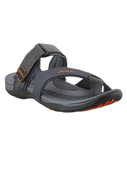 men grey back strap floater - 18628979 - Very Small Image - 1
