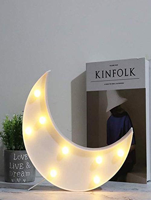 moon night light led marquee sign-baby light-battery operated nursery lamp - 18629173 - Very Small Image - 1
