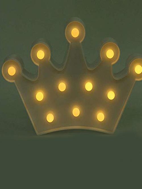 led marquee lamp crown tiara signs night lights battery - 18629195 - Very Small Image - 1