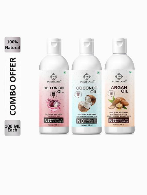 pack of 3 hair oil combo - 18630942 - Very Small Image - 1