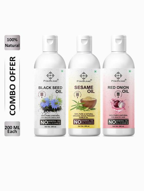 pack of 3 hair oil combo - 18630950 - Very Small Image - 1