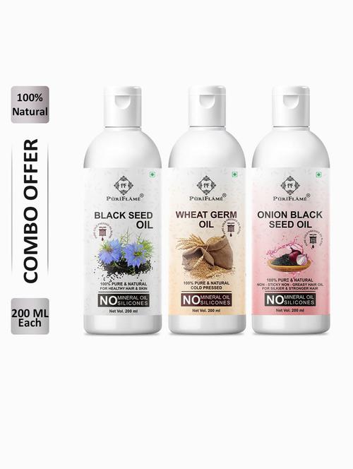 pack of 3 hair oil combo - 18631015 - Very Small Image - 1