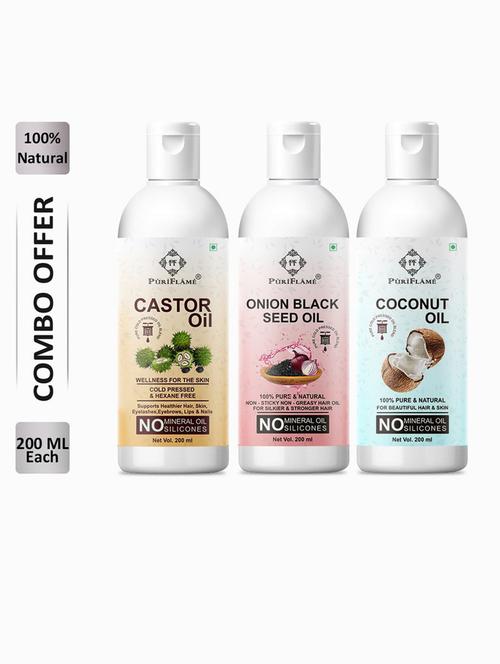 pack of 3 hair oil combo - 18631278 - Very Small Image - 1