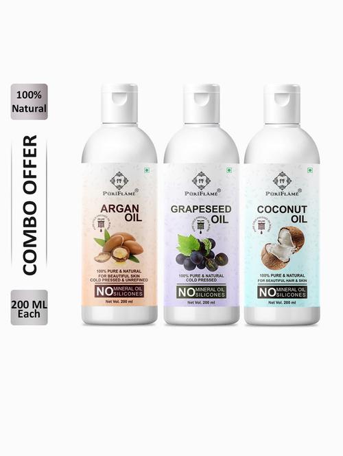 arganoil200ml&grapeseedoil200ml&coconutoil200mlcombo,(packof3) - 18631570 - Very Small Image - 1