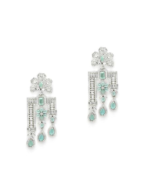 green metal earring - 18633196 - Very Small Image - 1