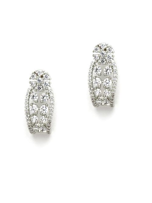 silver metal earring - 18633205 - Very Small Image - 1