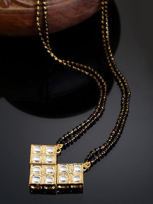 gold metal mangalsutra - 18636137 - Very Small Image - 1