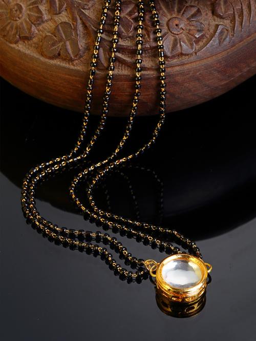 gold metal mangalsutra - 18636138 - Very Small Image - 1