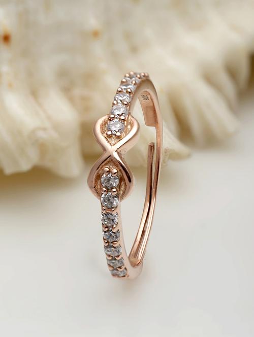 pink metal finger ring - 18636189 - Very Small Image - 1
