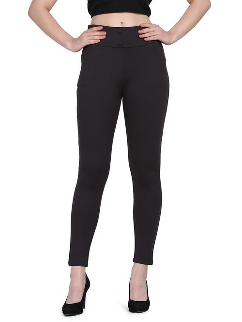 high rise solid jegging - 18637122 - Very Small Image - 1