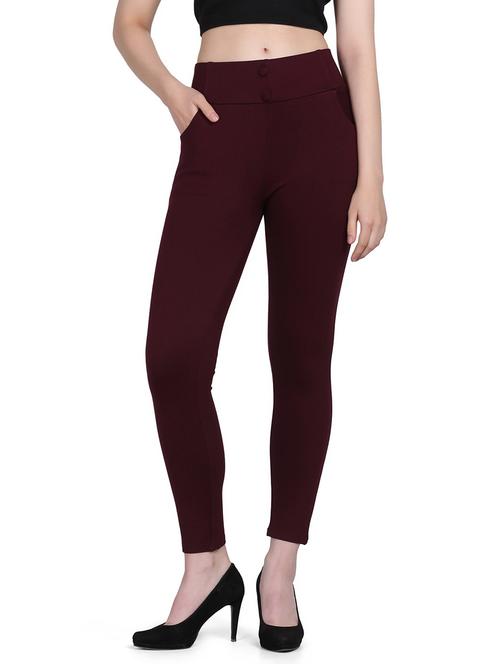 high rise solid jegging - 18637123 - Very Small Image - 1