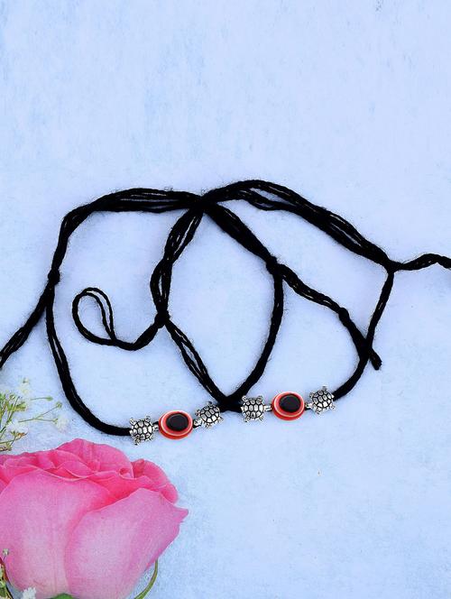 trendy bead with tortoise charm anklets - 18637469 - Very Small Image - 1