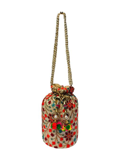 embroidered ethnic potlis - 18640350 - Very Small Image - 1