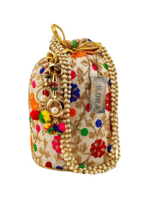embroidered ethnic potlis - 18640487 - Very Small Image - 1