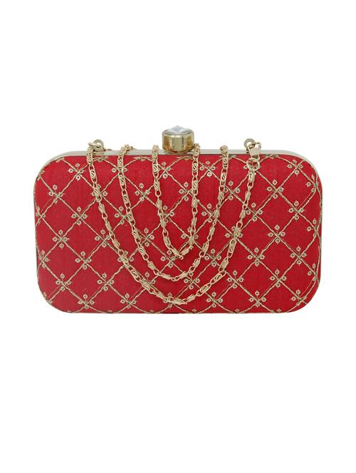 embroidered ethnic clutch - 18640618 - Very Small Image - 1