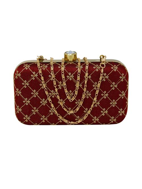 embroidered ethnic clutch - 18640657 - Very Small Image - 1