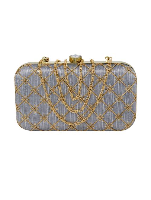embroidered ethnic clutch - 18640689 - Very Small Image - 1