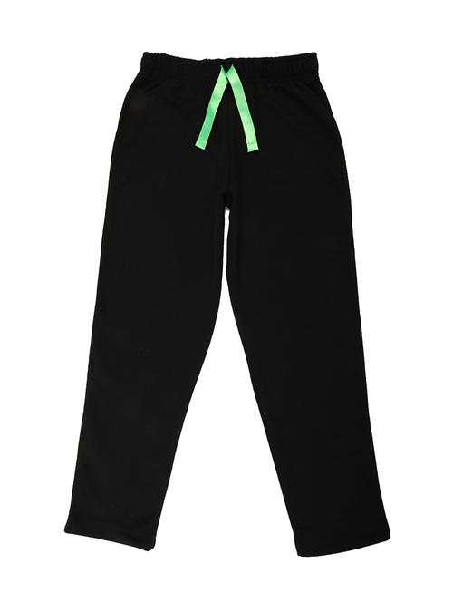 girls black solid jogger - 18640986 - Very Small Image - 1