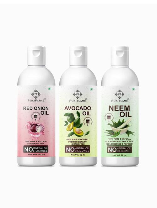 pack of 3 hair oil combo - 18641106 - Very Small Image - 1