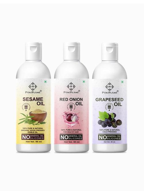 pack of 3 hair oil combo - 18641112 - Very Small Image - 1
