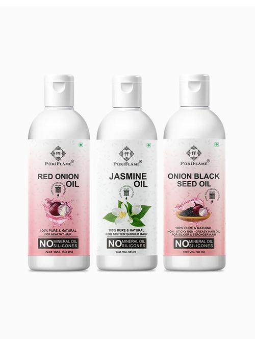 pack of 3 hair oil combo - 18641453 - Very Small Image - 1