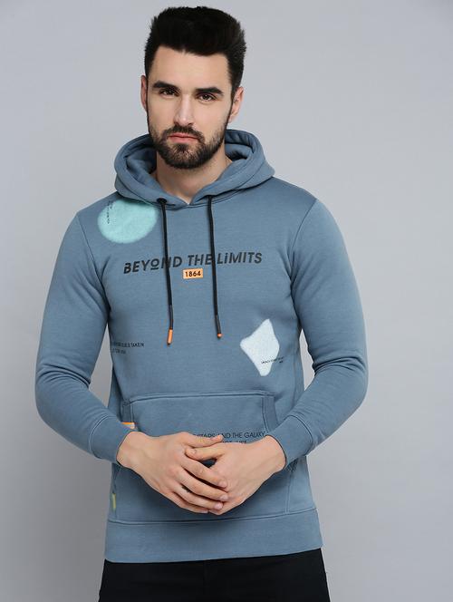 mens chest print sweatshirt - 18641694 - Very Small Image - 1