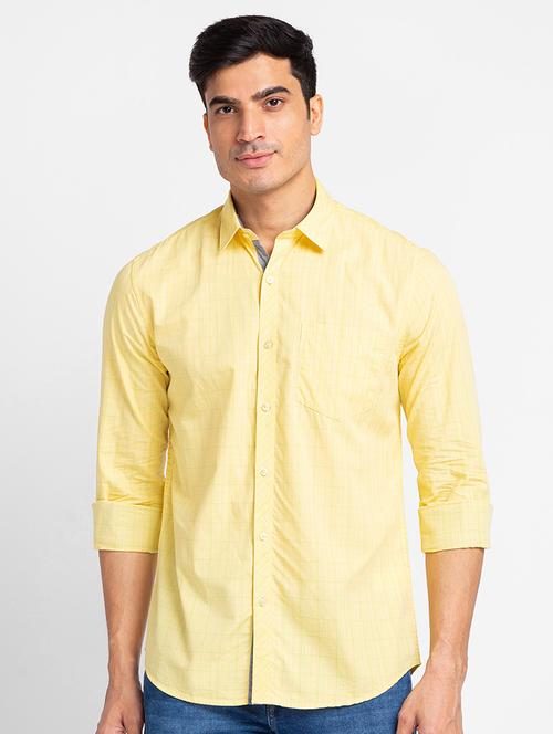 mens checks casual shirt - 18643394 - Very Small Image - 1