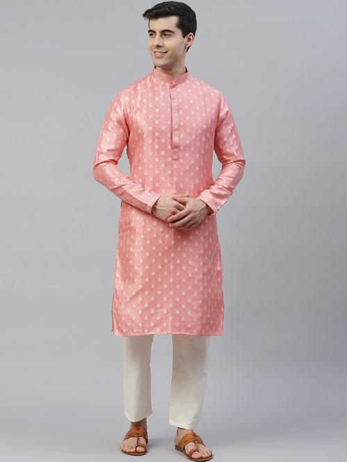 self designed kurta and trousers set - 18645157 - Very Small Image - 1