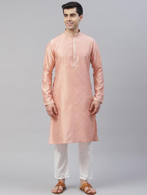 self designed kurta and trousers set - 18645159 - Very Small Image - 1