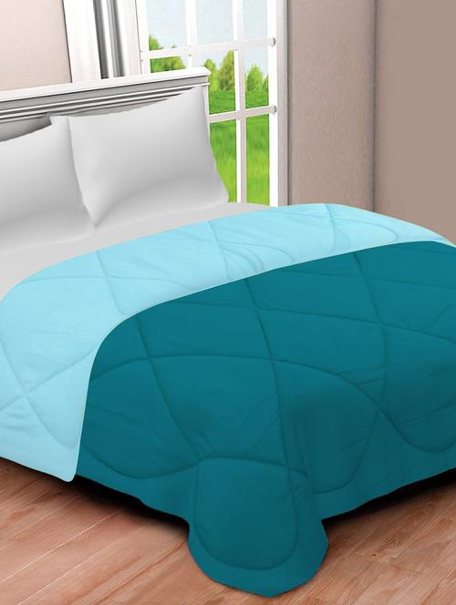ocean blue teal blue double bed comforter - 18645497 - Very Small Image - 1