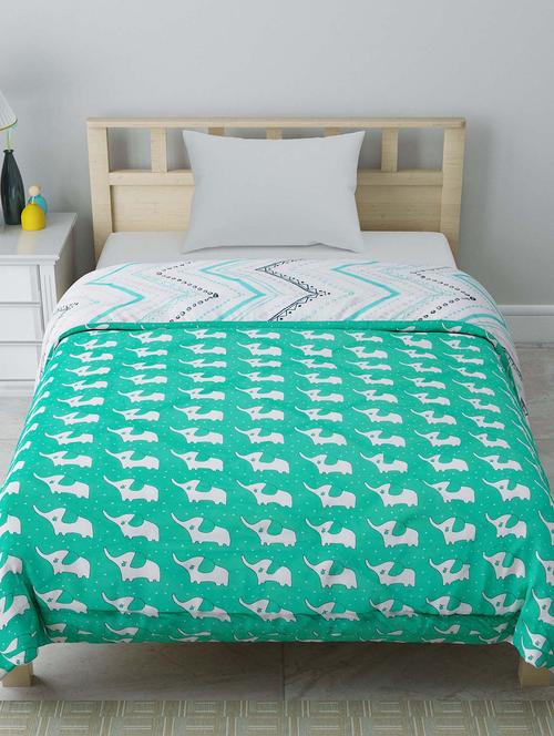 minitrunks green single bed kids comforter - 18645503 - Very Small Image - 1