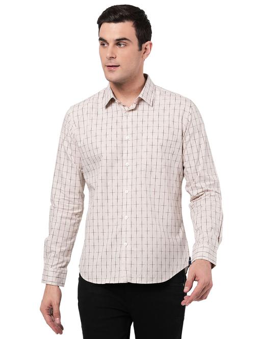mens checks formal shirt - 18646079 - Very Small Image - 1