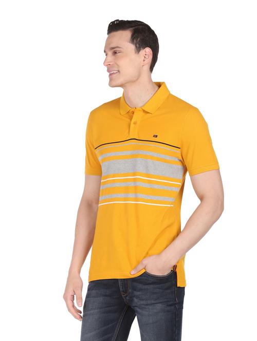 polo neck striped t-shirt - 18646136 - Very Small Image - 1