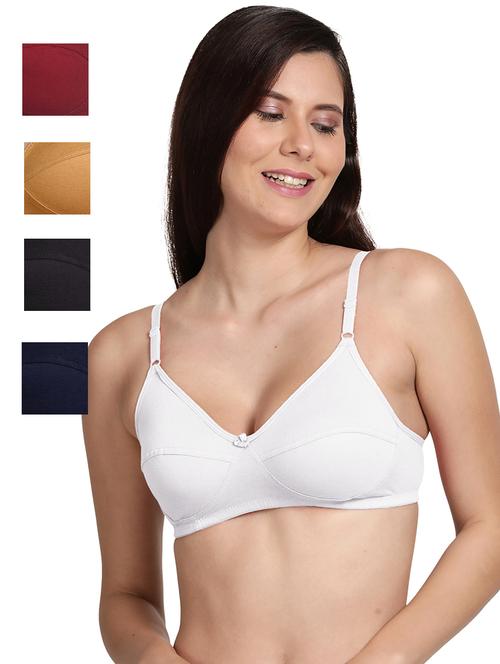 pack of 5 multi colored t-shirt bra - 18646348 - Very Small Image - 1