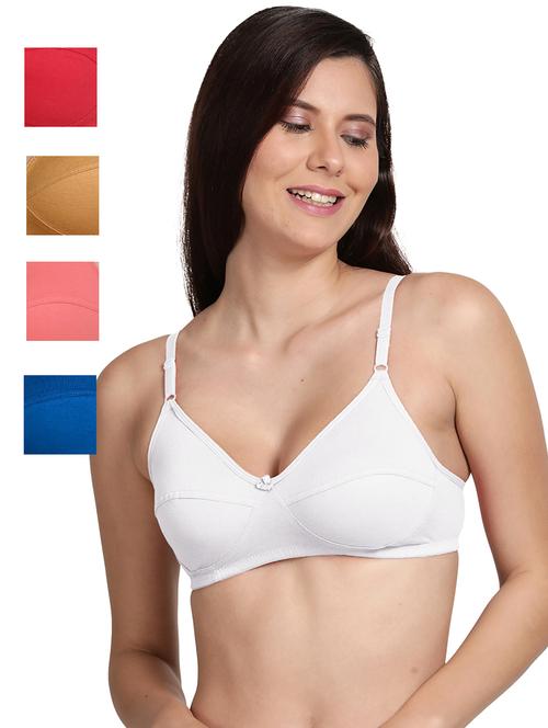 pack of 5 multi colored t-shirt bra - 18646393 - Very Small Image - 1