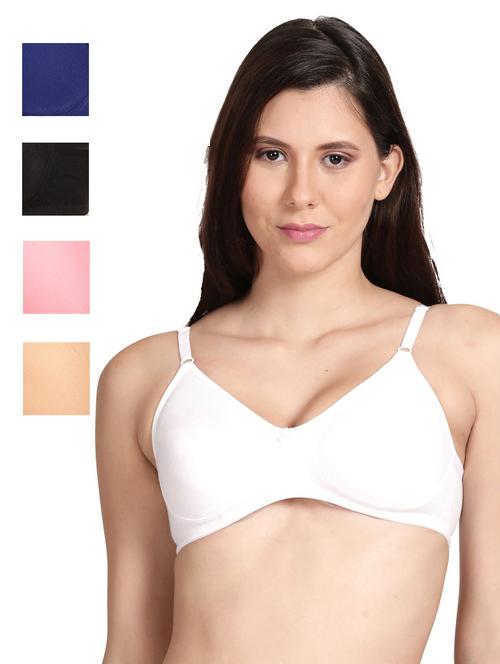 pack of 5 solid t-shirt bra - 18646445 - Very Small Image - 1