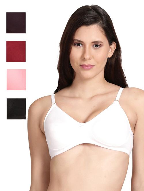 pack of 5 solid t-shirt bra - 18646448 - Very Small Image - 1