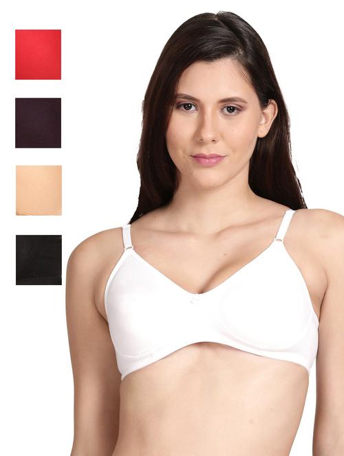 pack of 5 solid t-shirt bra - 18646477 - Very Small Image - 1