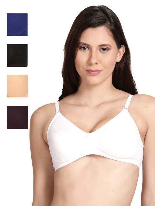 pack of 5 solid t-shirt bra - 18646481 - Very Small Image - 1