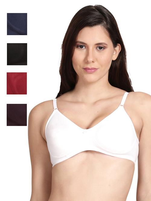 pack of 5 solid t-shirt bra - 18646490 - Very Small Image - 1