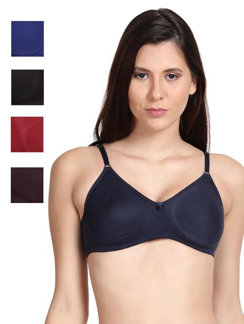 pack of 5 solid t-shirt bra - 18646492 - Very Small Image - 1