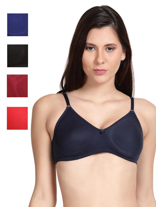 pack of 5 solid t-shirt bra - 18646495 - Very Small Image - 1