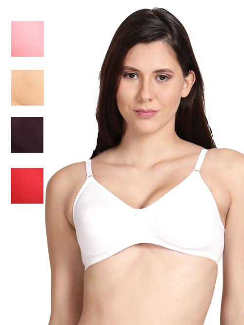 pack of 5 solid t-shirt bra - 18646512 - Very Small Image - 1