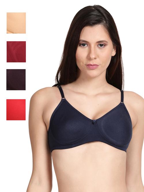 pack of 5 solid t-shirt bra - 18646538 - Very Small Image - 1